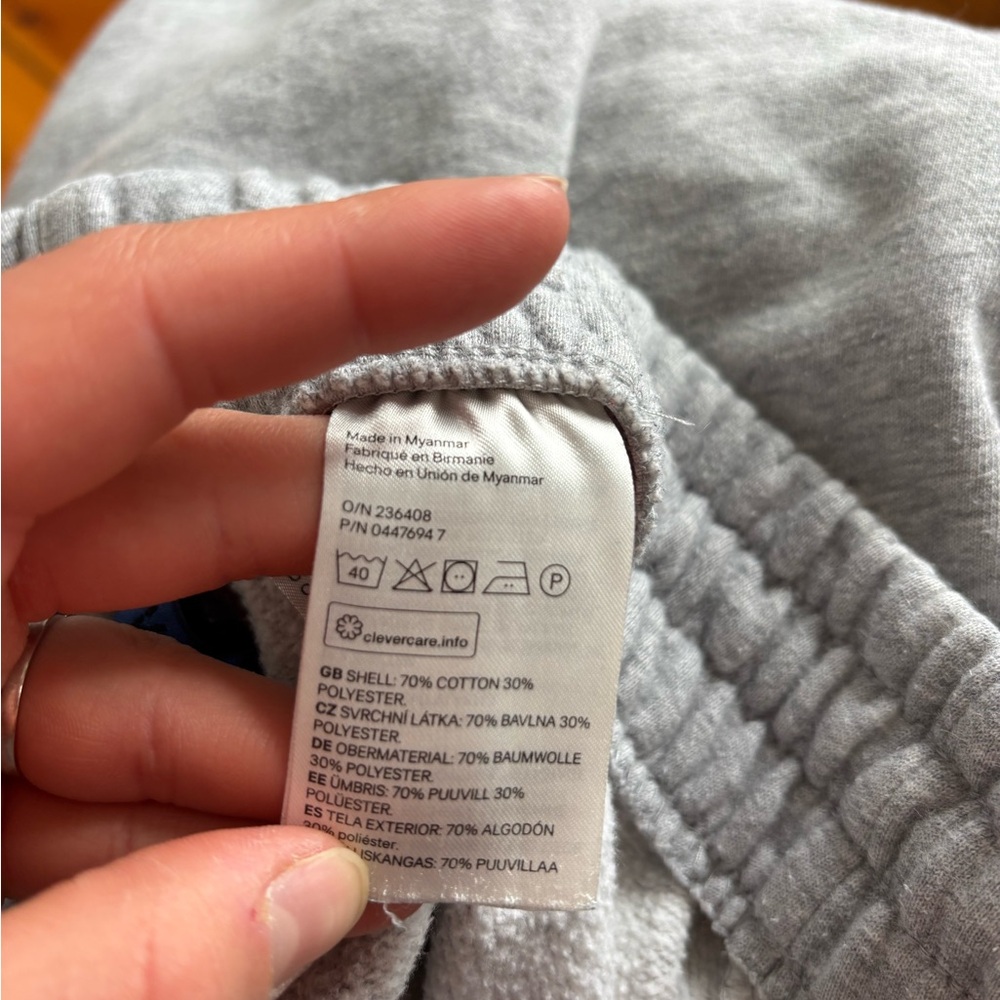 Divided Light Gray Drawstring Shorts - image 4